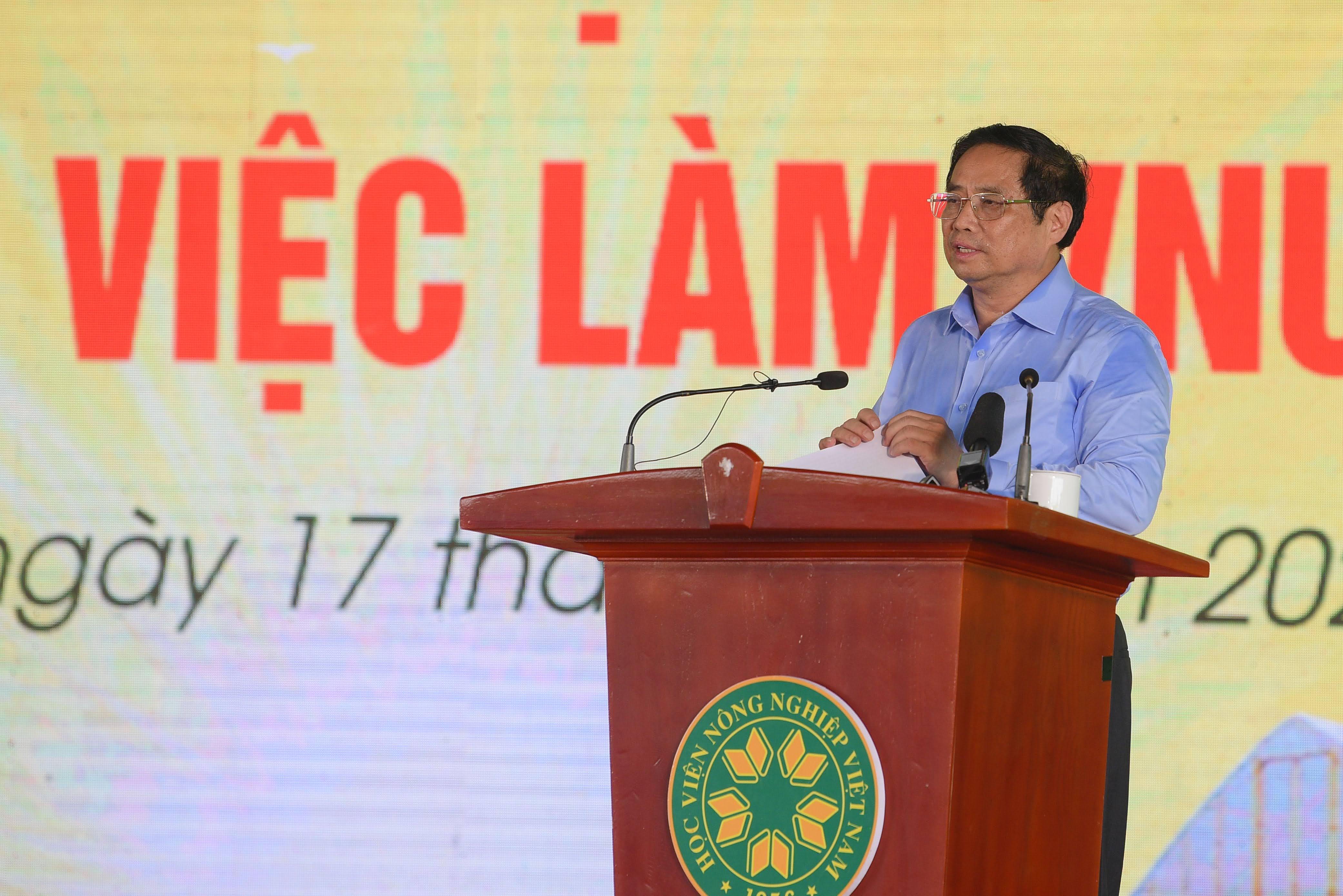 Thủ tướng phát biểu tại chương trình Thủ tướng phát biểu tại chương trình