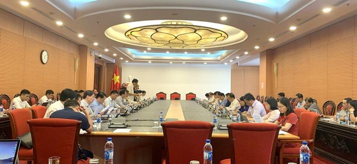 Toàn cảnh buổi làm việc giữa Ủy ban Văn hóa, Giáo dục của Quốc hội và Bộ GD&amp;ĐT.