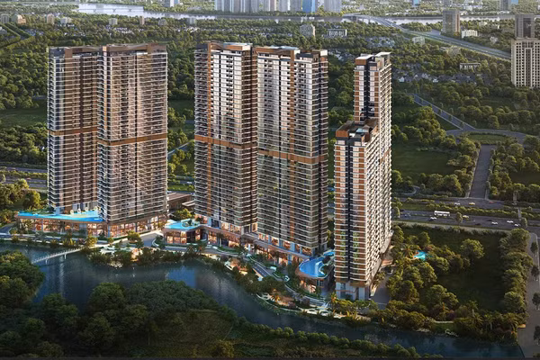 Phối cảnh dự án Eaton Park. Ảnh: Gamuda Land