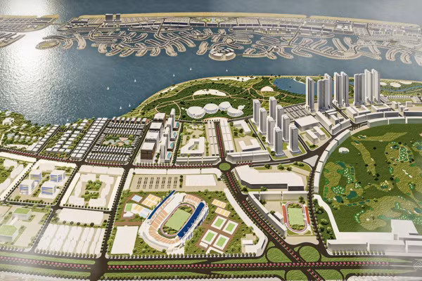 Phối cảnh dự án Vinhomes Cần Giờ. Ảnh: Vinhomes