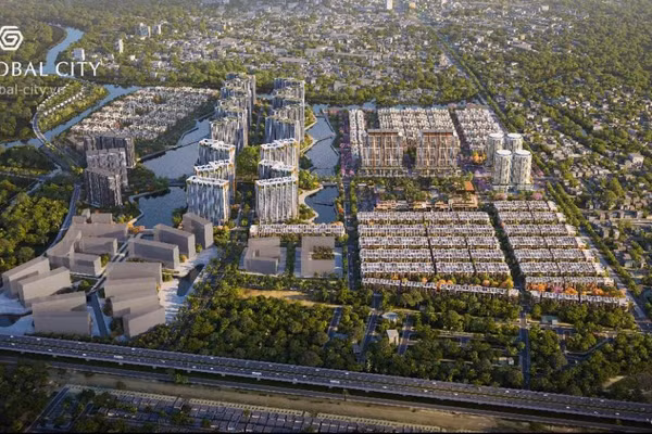 Phối cảnh dự án The Global City.