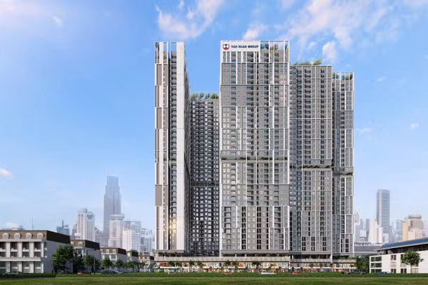 Phối cảnh dự án Happy One Mori (Ảnh: Vạn Xuân Group).