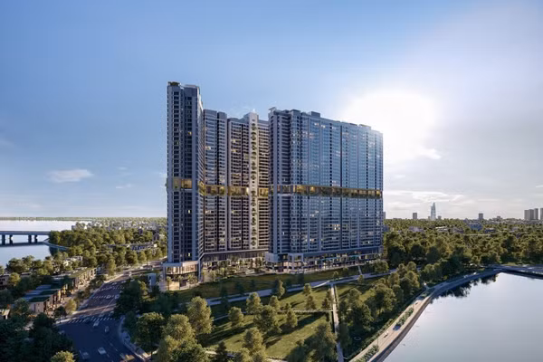 Phối cảnh dự án The Gió Riverside (Ảnh: An Gia Group).