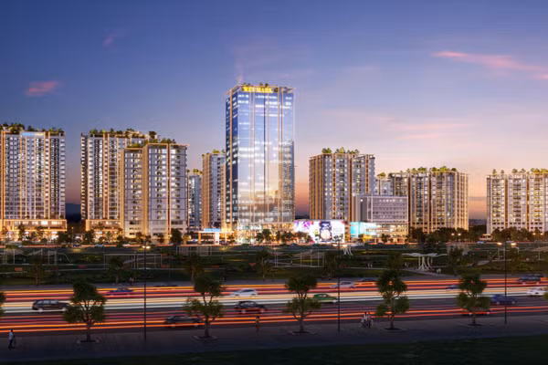 Phối cảnh dự án The Win City (Ảnh: Thắng Lợi Group).