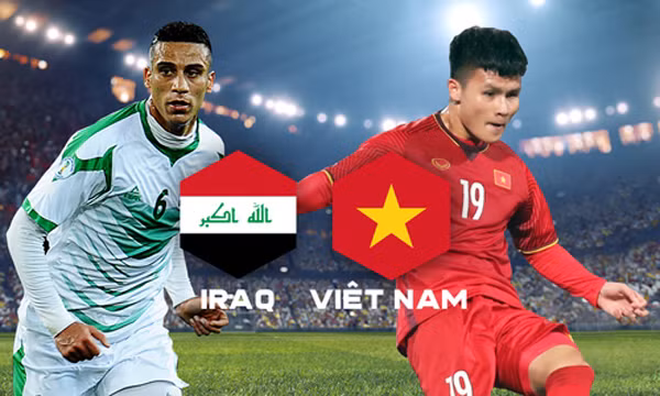 Xác định thời điểm ĐT Việt Nam đá giao hữu với ĐT Iraq