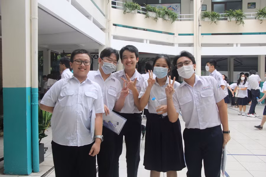 Học sinh TPHCM tham gia kỳ thi tuyển sinh lớp 10 năm 2023.