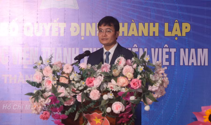 Phát biểu tại buổi lễ công bố, ông Bùi Quang Huy nhấn mạnh: “ Ban Bí thư Trung ương đoàn kỳ vọng Phân hiệu sẽ từng bước trở thành trung tâm giáo dục, văn hóa, khoa học-kỹ thuật tại TPHCM". Phát biểu tại buổi lễ công bố, ông Bùi Quang Huy nhấn mạnh: “ Ban Bí thư Trung ương đoàn kỳ vọng Phân hiệu sẽ từng bước trở thành trung tâm giáo dục, văn hóa, khoa học-kỹ thuật tại TPHCM".