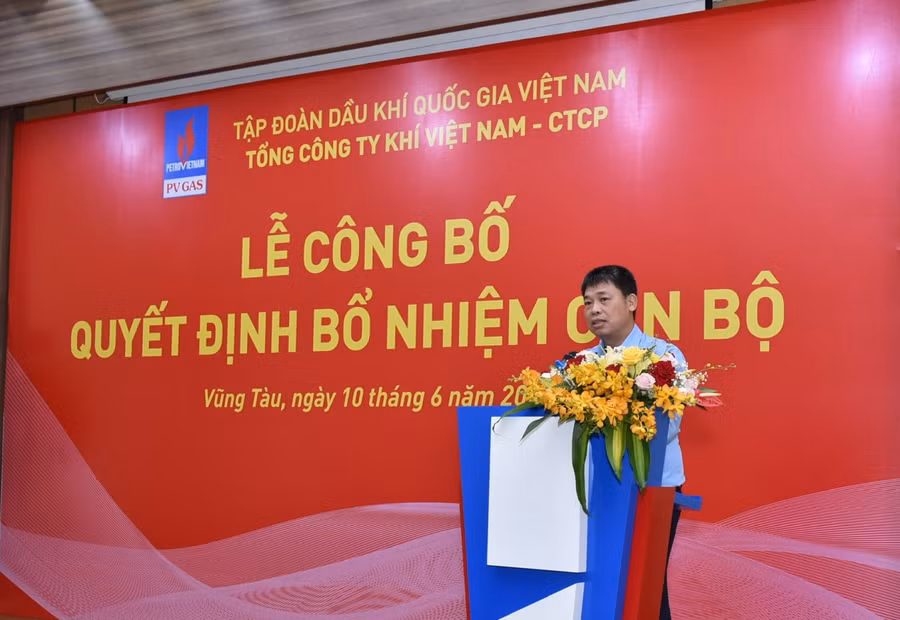 PV GAS công bố quyết định bổ nhiệm cán bộ năm 2022