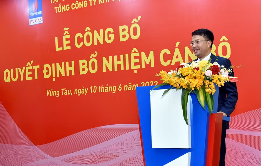 PV GAS công bố quyết định bổ nhiệm cán bộ năm 2022