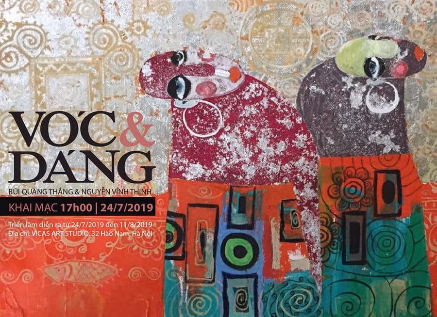 Poster triển lãm "Vóc và Dáng"