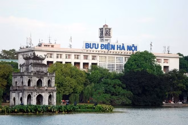 Bưu điện Hà Nội đã gắn liền với cụm di sản văn hóa quanh Hồ Gươm