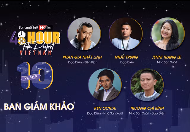 Ban giám khảo Dự án 48HFP 2019.