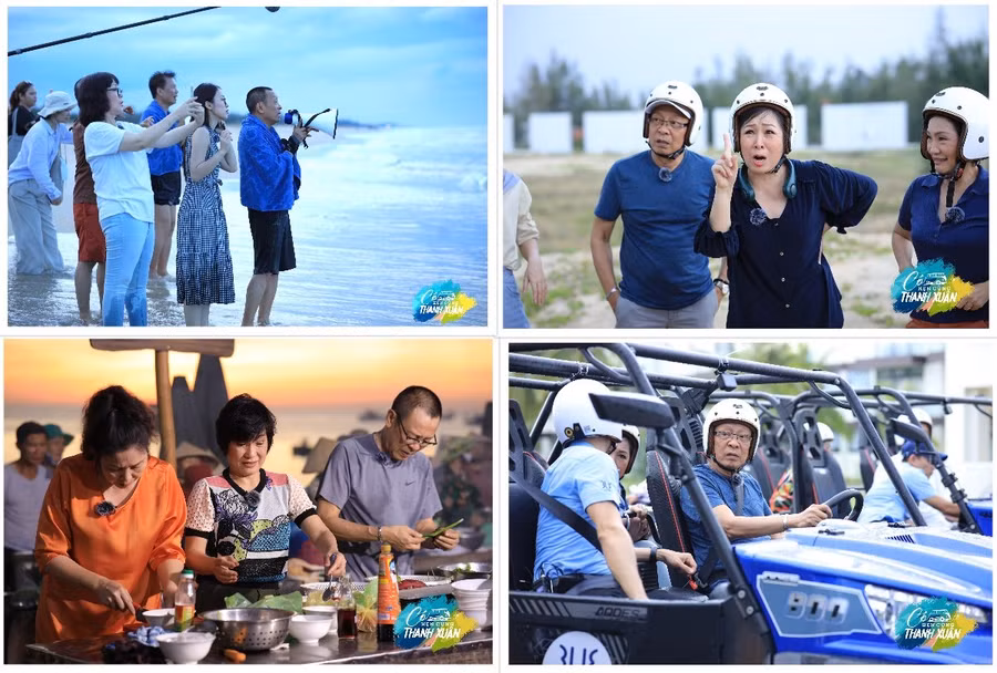 Không chỉ ôn lại những cảm xúc thời thanh xuân, các nhân vật còn sẵn sàng tham gia trải nghiệm những thử thách, trò chơi thú vị từ đó truyền cảm hứng để những người đồng niên can đảm “vượt qua vùng an toàn”.