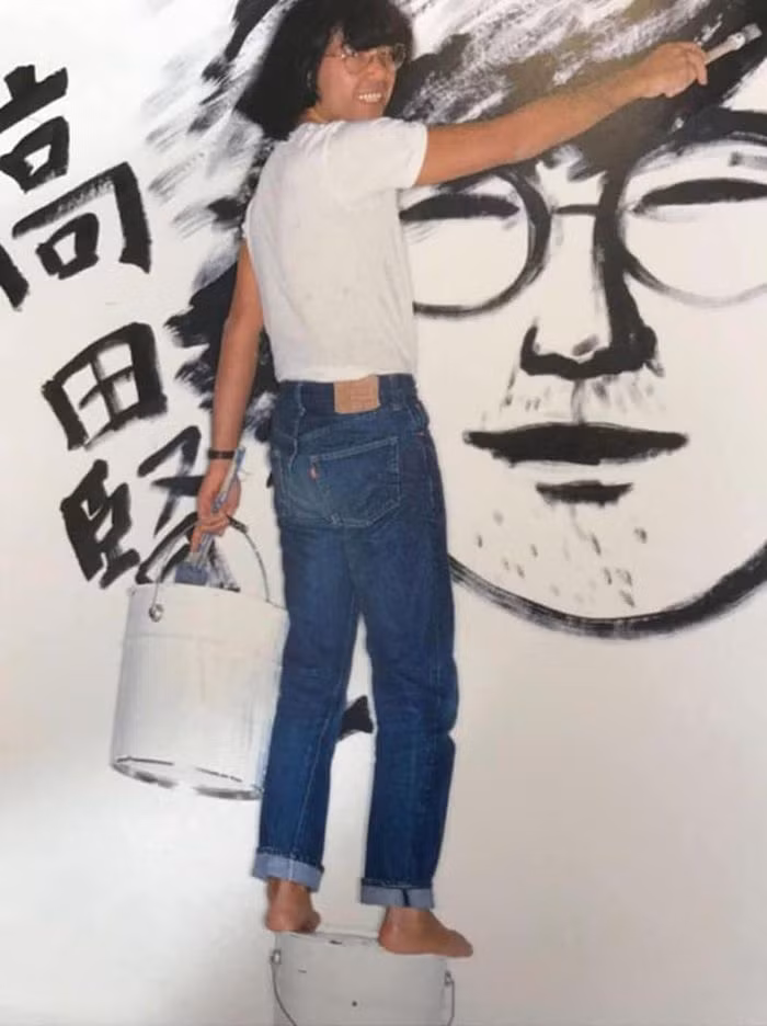 Nhà thiết kế Kenzo Takada ngày còn trẻ. Ảnh: Facebook Kenzo.