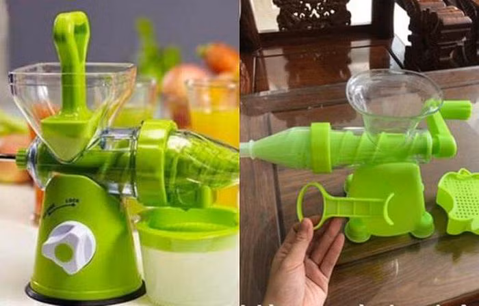 Lên mạng đặt mua máy ép rau củ, cô nàng ngớ người nhận sản phẩm như đồ chơi