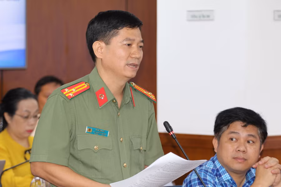 Thượng tá Lê Mạnh Hà, Phó Trưởng Phòng Tham mưu, Công an TPHCM.