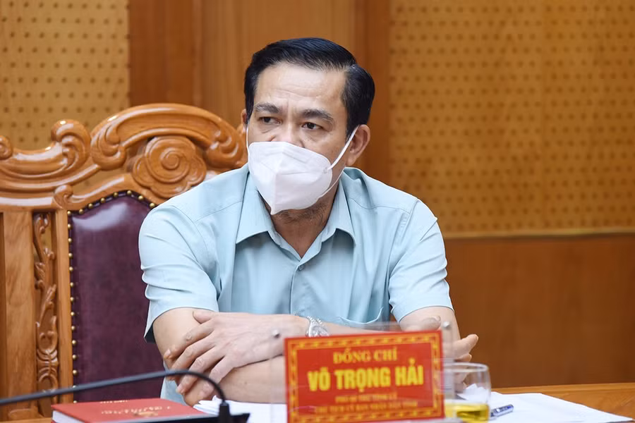 Chủ tịch UBND tỉnh Võ Trọng Hải