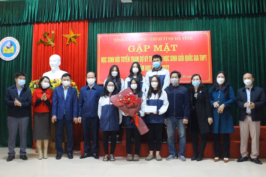 Hà Tĩnh: Gần 100 học sinh tham dự kỳ thi chọn HSG Quốc gia năm học 2021-2022