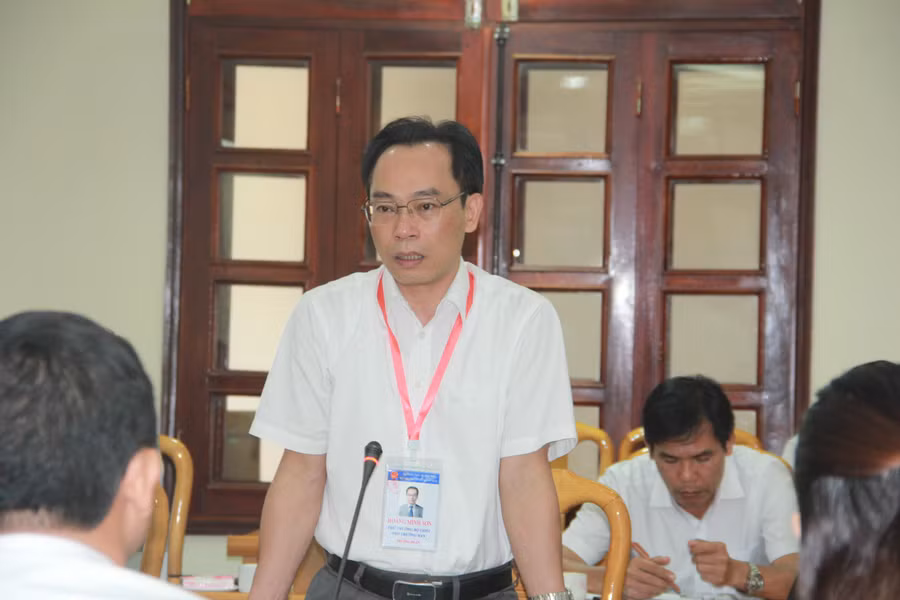 Thứ trưởng Hoàng Minh Sơn đánh giá cao công tác chuẩn bị của Hà Tĩnh trong Kỳ thi tốt nghiệp THPT 2022.