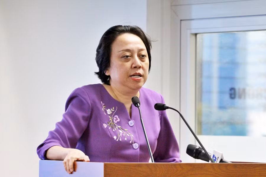 Bà Phạm Khánh Phong Lan, Trưởng Ban Quản lý an toàn thực phẩm TP Hồ Chí Minh.