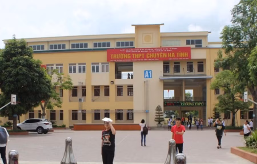 Trường THPT Chuyên Hà Tĩnh tăng 50 chỉ tiêu so với năm học 2021-2022.