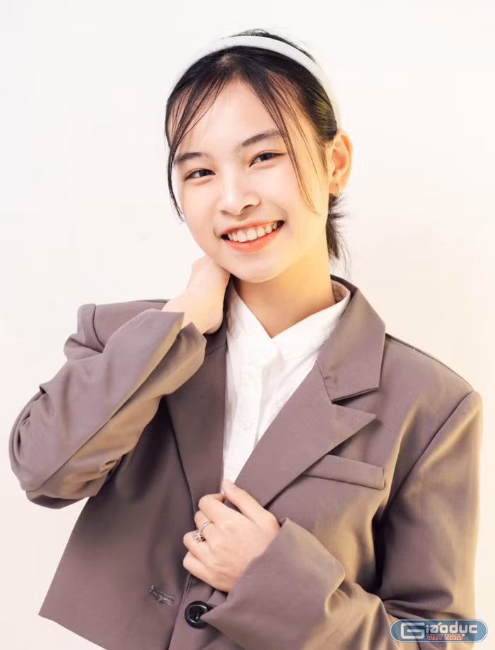 Phương Thảo cho biết, để có hồ sơ đẹp là cả quá trình nỗ lực xây dựng và phát triển bản thân. (Ảnh: NVCC)