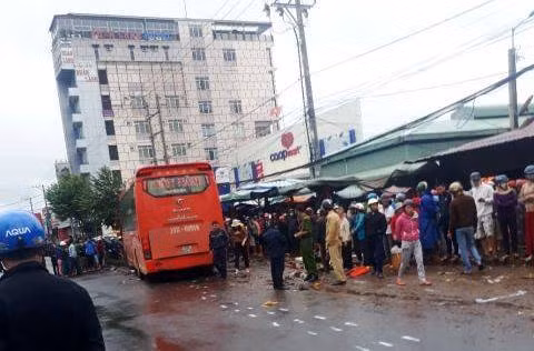 Hiện trường vụ tai nạn
