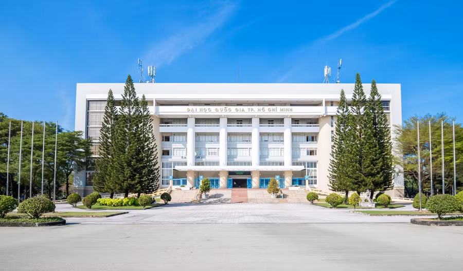 Nhà điều hành Đại học Quốc gia TPHCM. Ảnh: VNUHCM. 