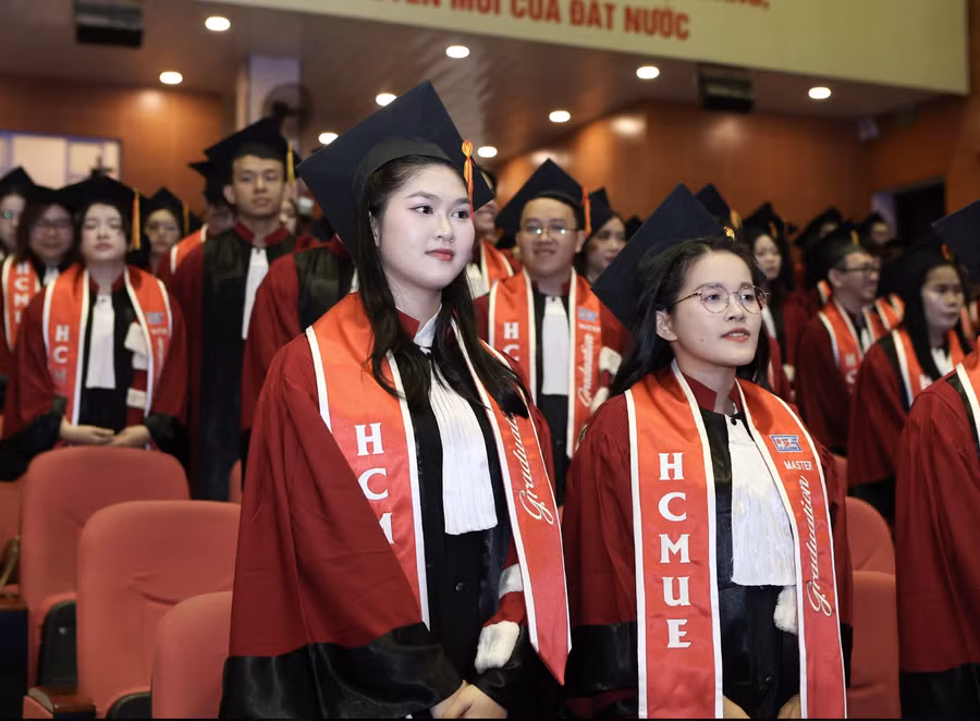 Học viên, nghiên cứu sinh Trường Đại học Sư phạm TPHCM tốt nghiệp. 