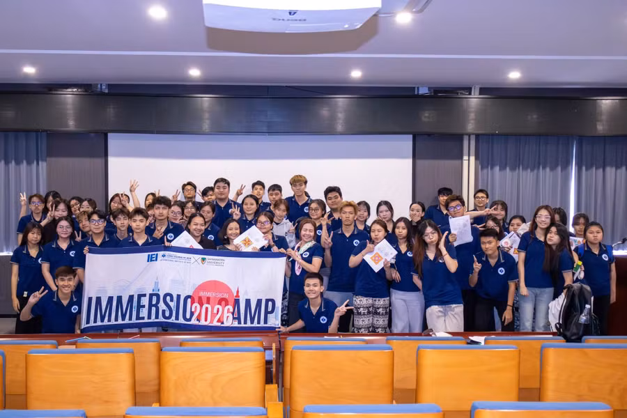 Sinh viên Viện Quốc tế HUIT tham gia học tập và giao lưu quốc tế, khẳng định tinh thần chủ động hội nhập và sẵn sàng trở thành công dân toàn cầu. Ảnh: Viện Quốc tế HUIT.