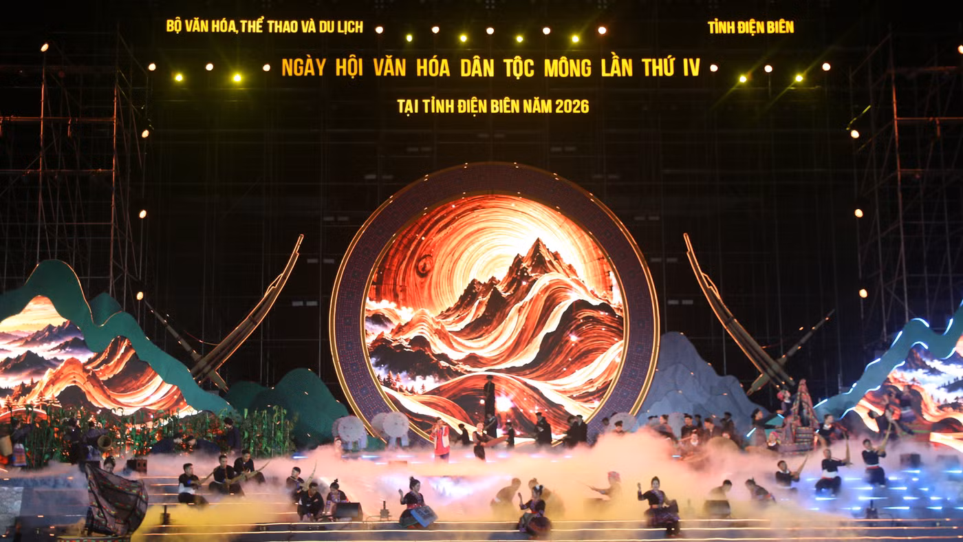 Chương trình văn nghệ Khai mạc Ngày hội Văn hóa dân tộc Mông lần thứ IV năm 2026.