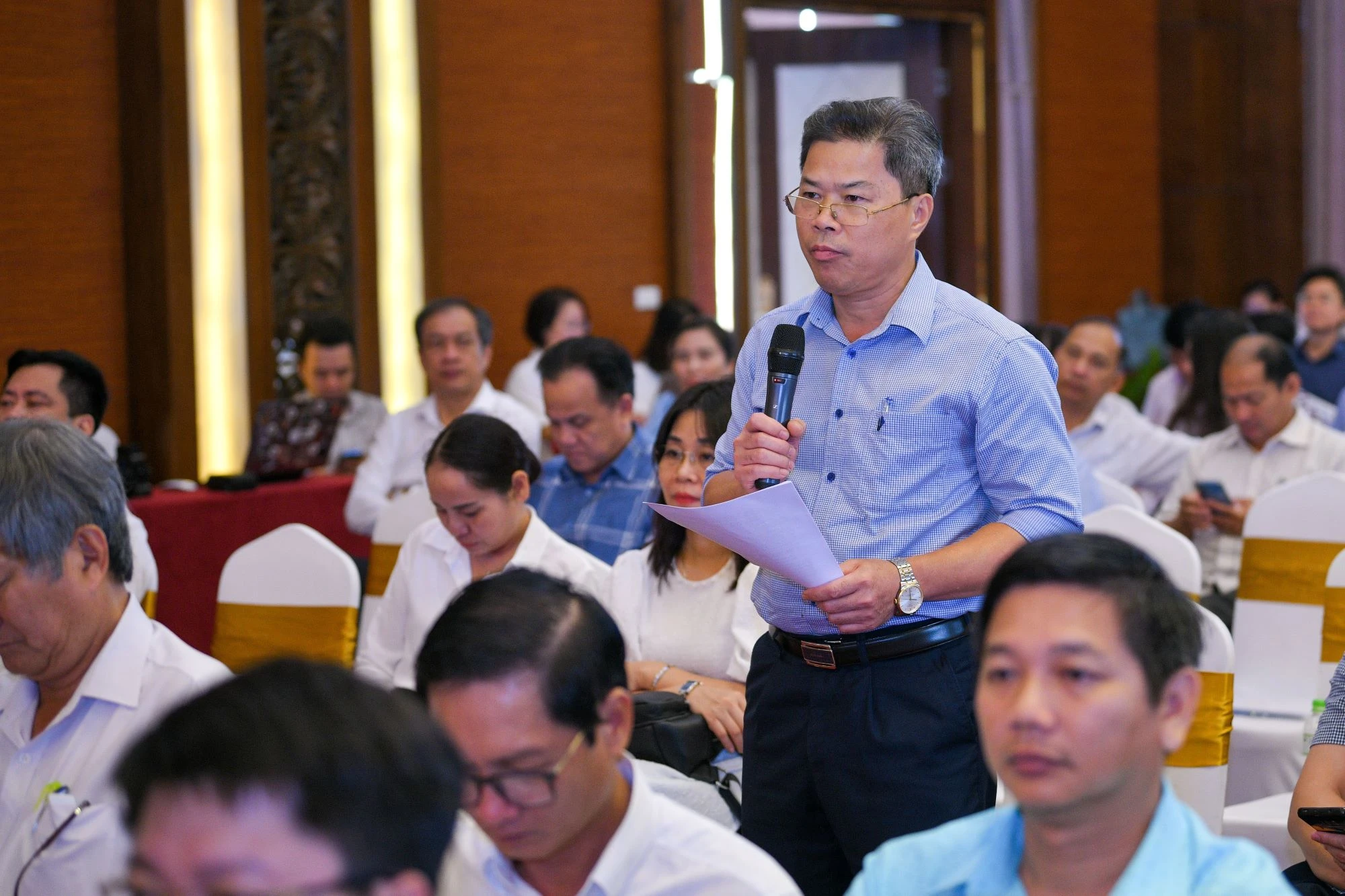 Ông Nguyễn Thế Dũng, Phó Giám đốc Sở GD&amp;ĐT Lào Cai.