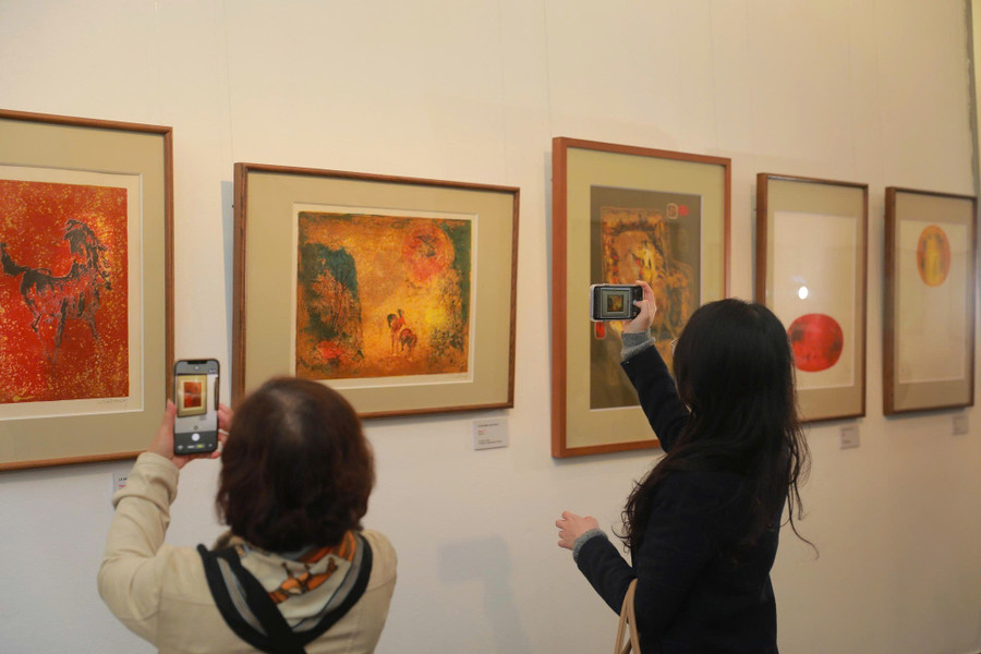 Triển lãm “Ngựa trong nghệ thuật tạo hình” diễn ra từ ngày 30/1 đến 1/3 tại Bảo tàng Mỹ thuật Việt Nam.