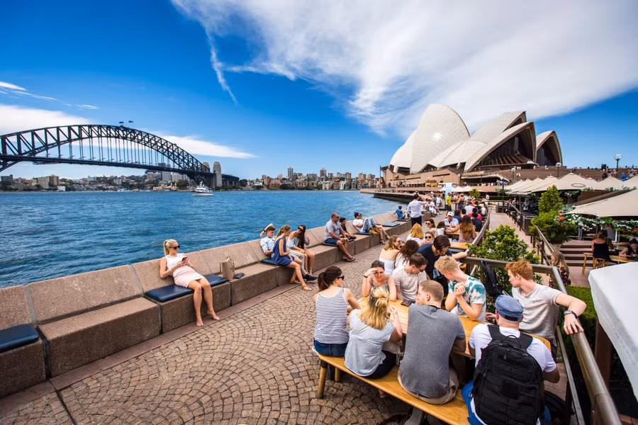 Theo số liệu, du khách Úc đến Việt Nam và du khách Việt Nam đến Úc ngày càng tăng - Ảnh minh hoạ: ITN.