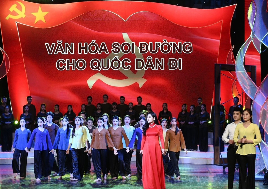 Nghị quyết số 80 xác định: Văn hoá Việt Nam là kết tinh những giá trị tốt đẹp của dân tộc trong tiến trình hàng nghìn năm dựng nước và giữ nước - Ảnh: ITN.