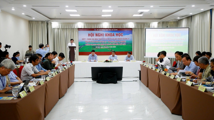Hội nghị thu hút đông đảo giới quản lý, chuyên gia, nhà khoa học - Ảnh Bộ VH,TT&DL. oc-eo-1.jpg