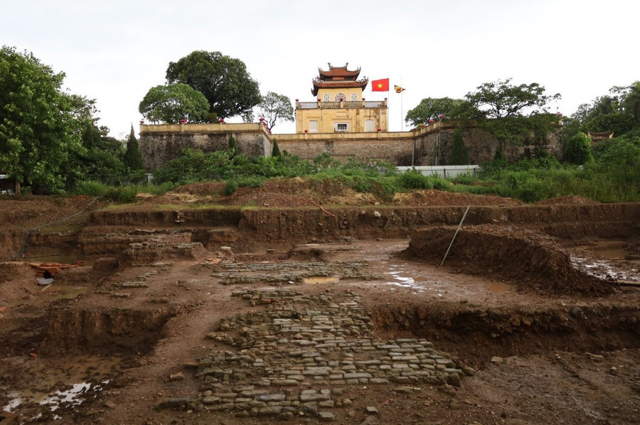 Phát lộ nhiều dấu tích mới tại Hoàng thành Thăng Long