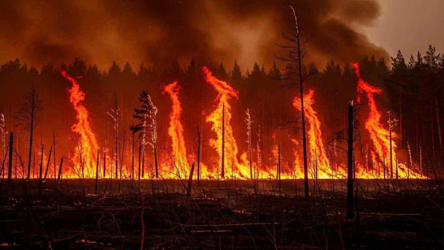 Các hình ảnh do AI real-time tạo ra từ cơ chế tương tác trực tiếp của nghệ sĩ. ao-thuat-2.jpg