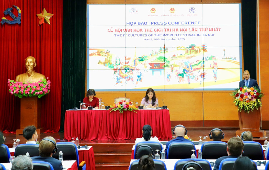 “Lễ hội Văn hóa Thế giới tại Hà Nội” lần thứ nhất sẽ diễn ra từ 3 - 5/10 tại Khu di tích Trung tâm Hoàng thành Thăng Long.