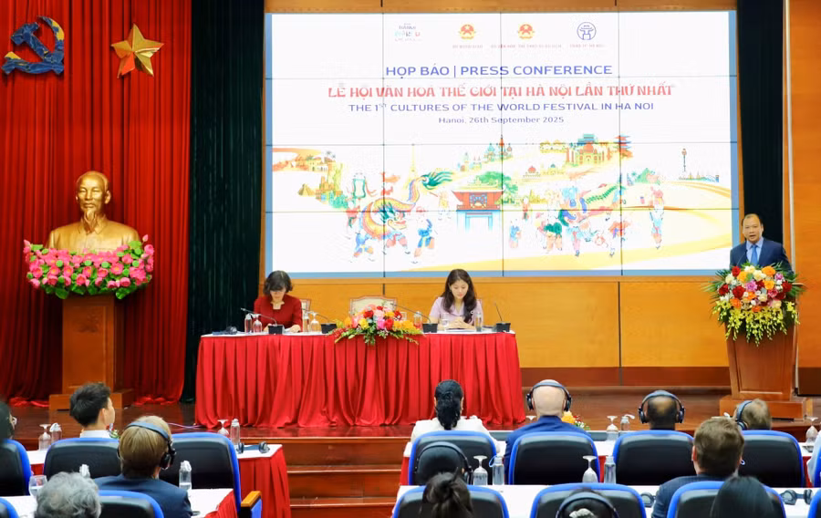 “Lễ hội Văn hóa Thế giới tại Hà Nội” lần thứ nhất sẽ diễn ra từ 3 - 5/10 tại Khu di tích Trung tâm Hoàng thành Thăng Long.