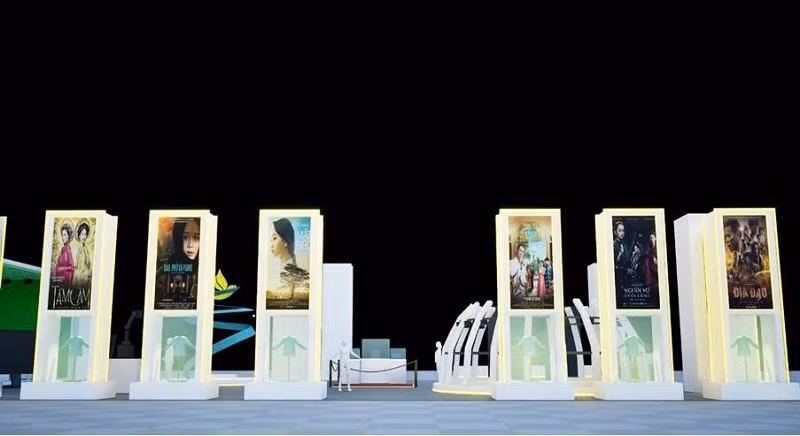 Khán giả tự quay phim, nhập vai diễn tại triển lãm Điện ảnh Việt Nam