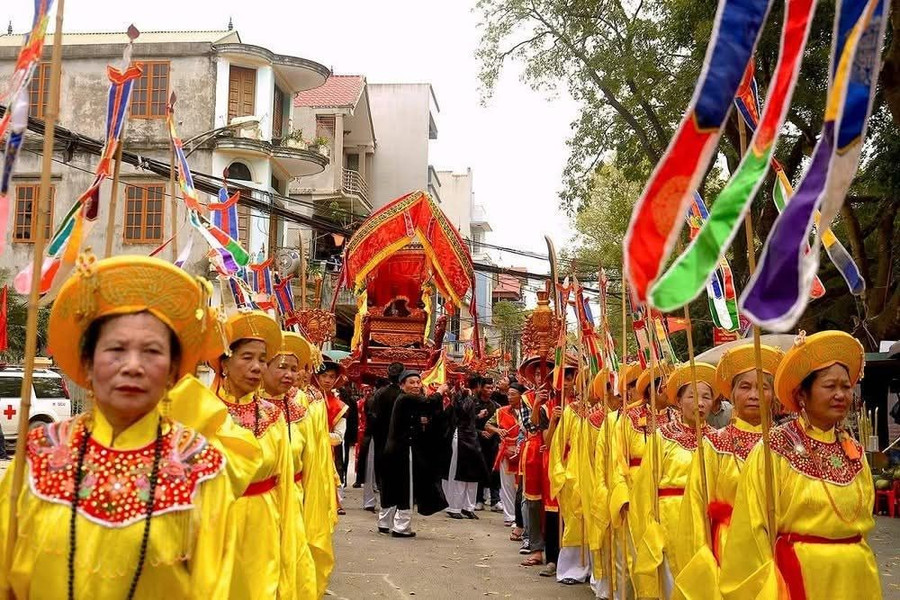 Tưng bừng Lễ hội chùa Thầy tưởng nhớ thiền sư Từ Đạo Hạnh