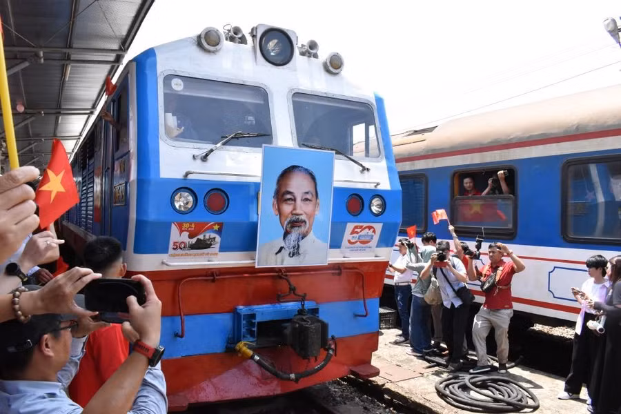 Chuyến tàu thanh niên với hành trình về nguồn sẽ khởi hành từ Ga Hà Nội tới tỉnh Quảng Trị - Ảnh minh hoạ ITN.
