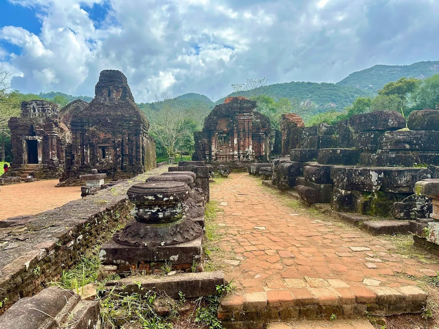 Khu đền tháp Mỹ Sơn - Ảnh INT.