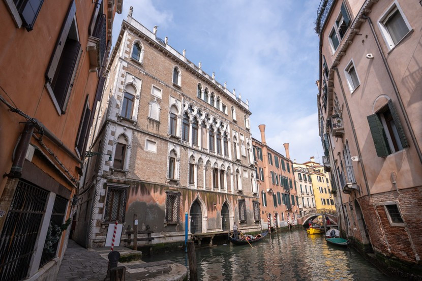 Cung điện Ca' Giustinian Faccanon - không gian trưng bày riêng của dự án mỹ thuật đến từ Việt Nam.