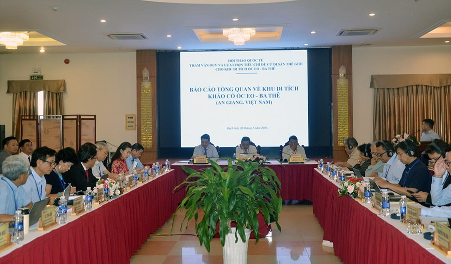 Quang cảnh hội thảo. oc-eo-1.jpg