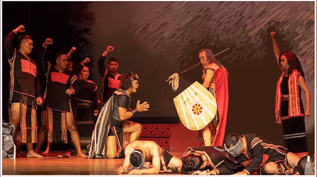 Vở ca kịch “Khát vọng Dam Săn” – ảnh BTC