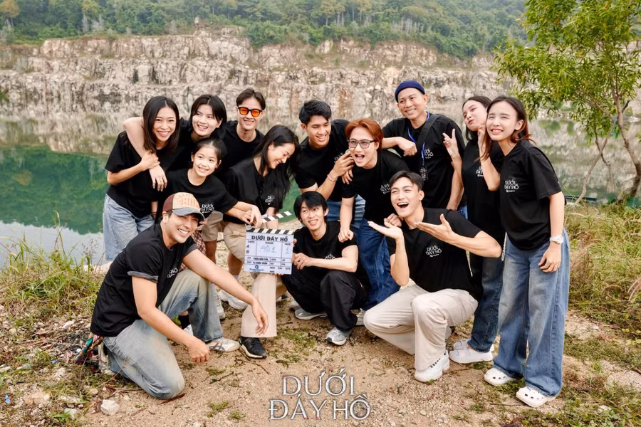 Dự án phim kinh dị “Dưới đáy hồ” dự kiến ra rạp từ 6/6 (ảnh ê-kíp làm phim).