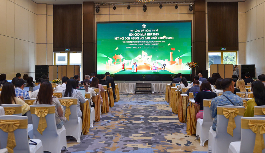 Lễ khai mạc Hội chợ mùa Thu 2025 sẽ diễn ra tối 25/10 - Ảnh: Bộ VHTT&DL.