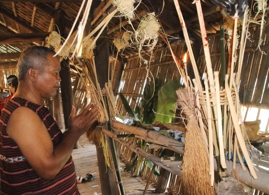 Lễ hội Sayangva là lễ hội lớn nhất của đồng bào Chơ Ro - ảnh ITN.